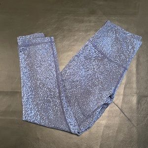 Lululemon blue crop leggings